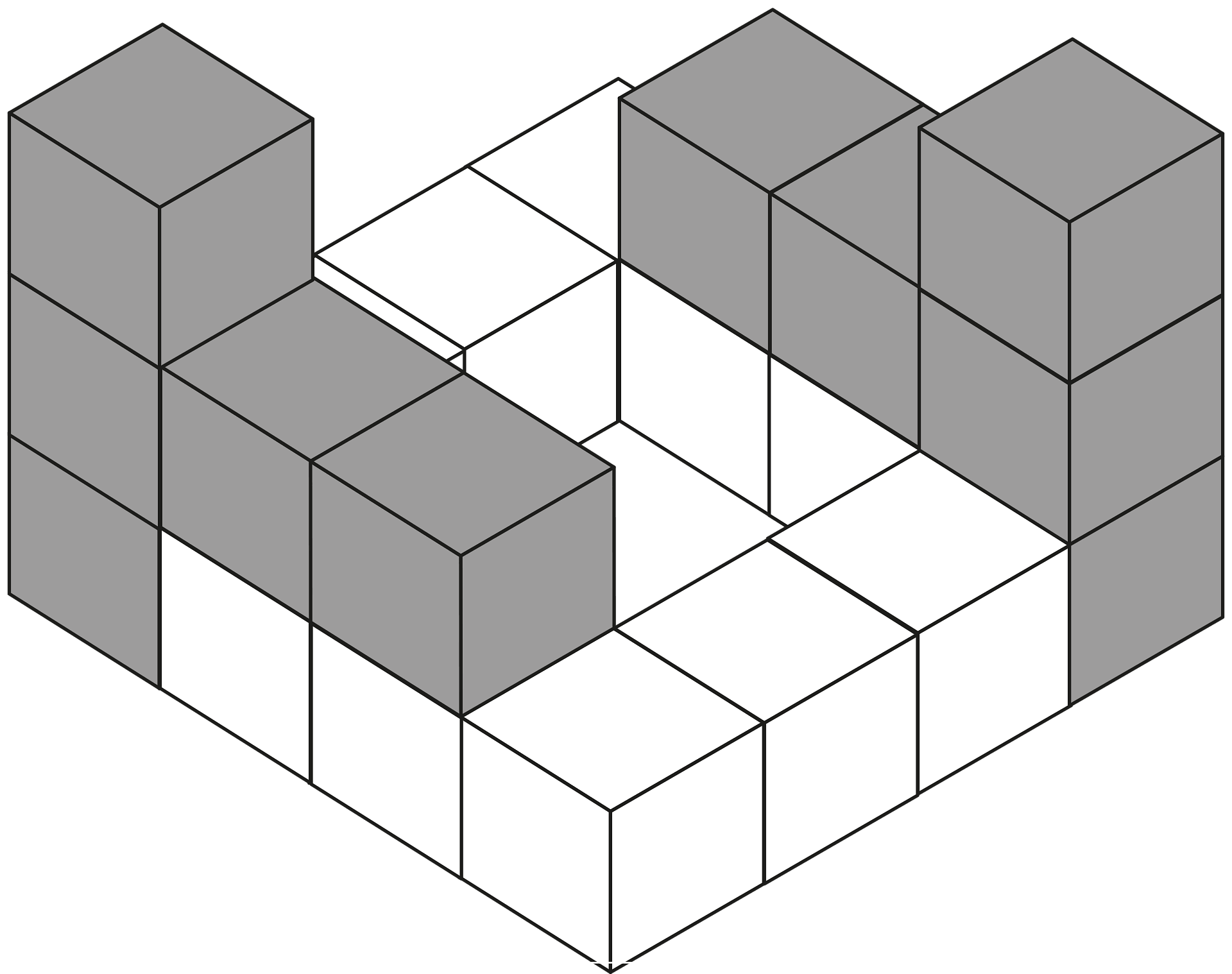 Retaining wall block installation